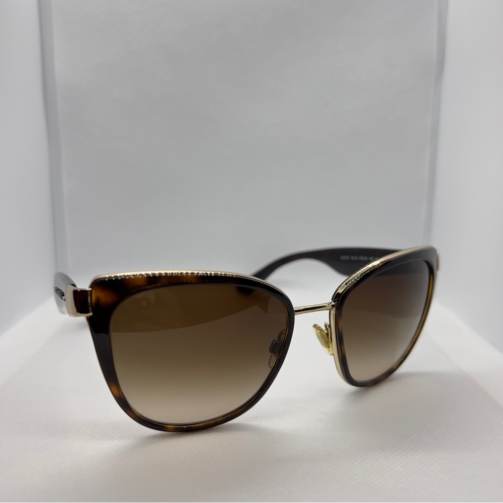 Dolce & Gabbana DG 2107 - Havana Gold Sunglasses - Gradient - Picture 7 of 16